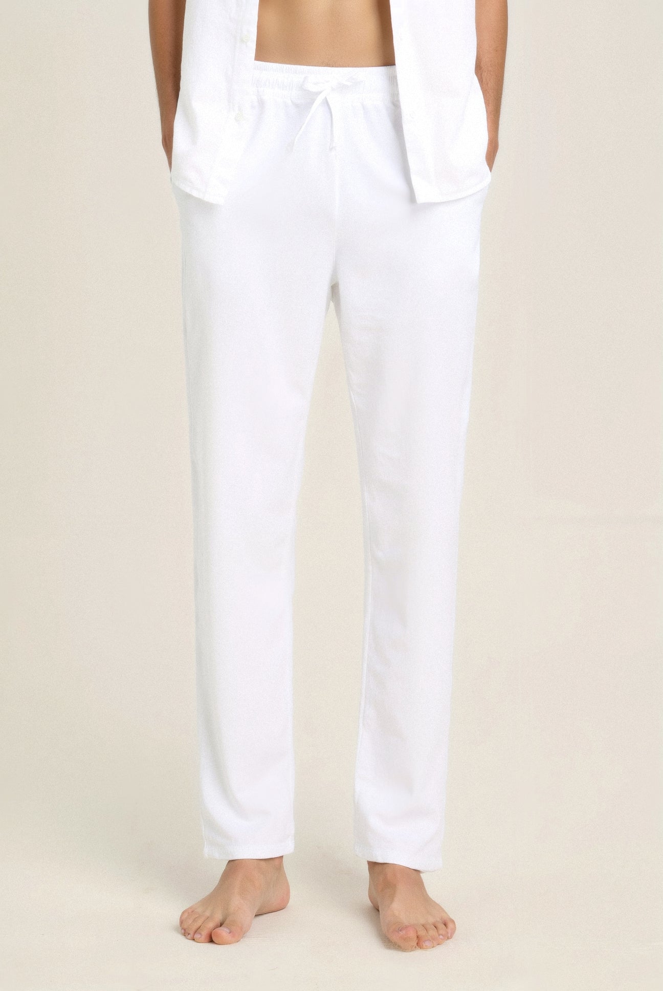 Deacon | Men's Relaxed Linen Drawstring Trousers