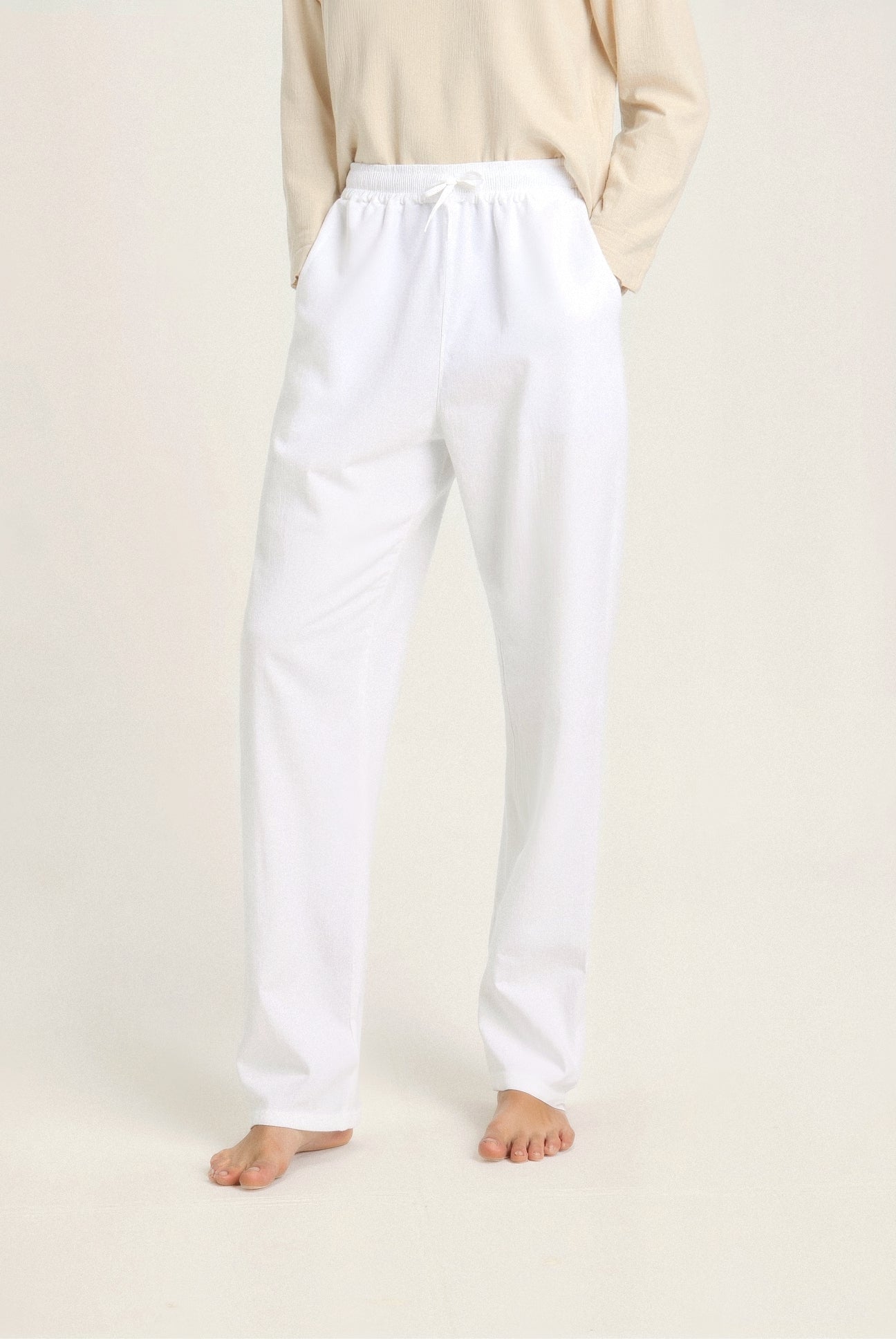 Deacon | Men's Relaxed Linen Drawstring Trousers