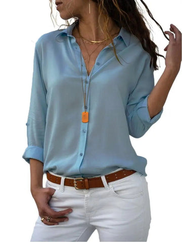 Estelle | Elegant Relaxed Button Down Shirt