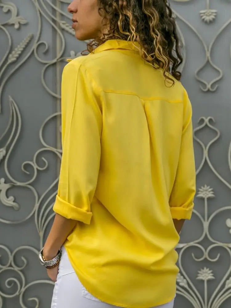 Estelle | Elegant Relaxed Button Down Shirt