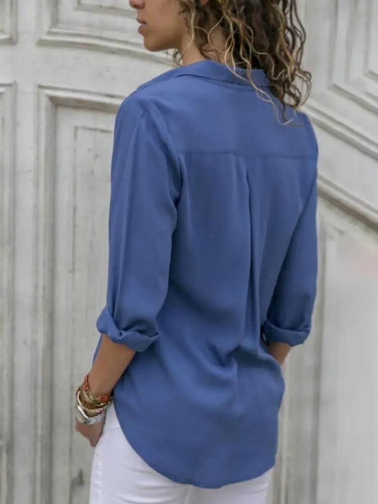 Estelle | Elegant Relaxed Button Down Shirt