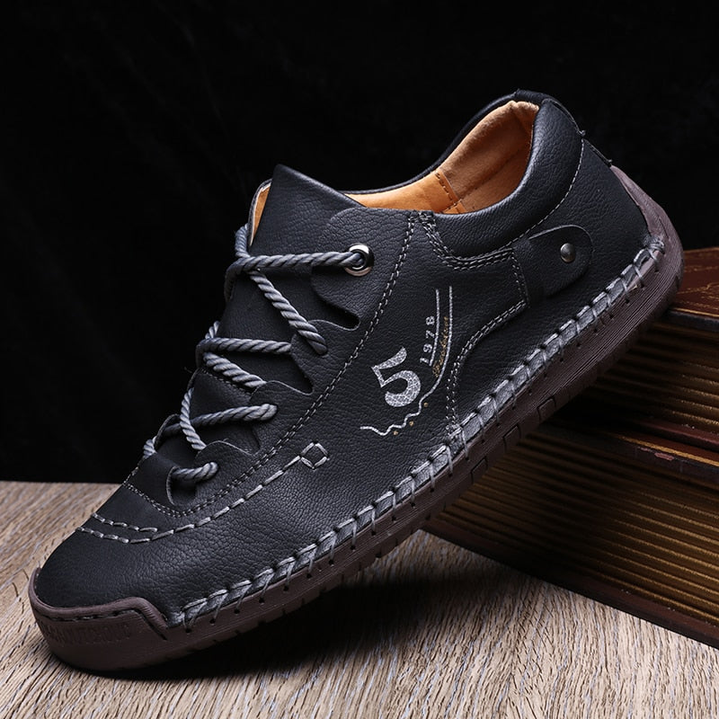 Bramwell | Men's Casual Leather Lace-Up Shoes