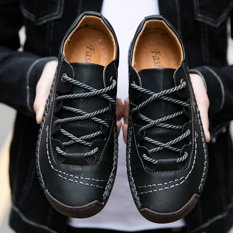 Bramwell | Men's Casual Leather Lace-Up Shoes