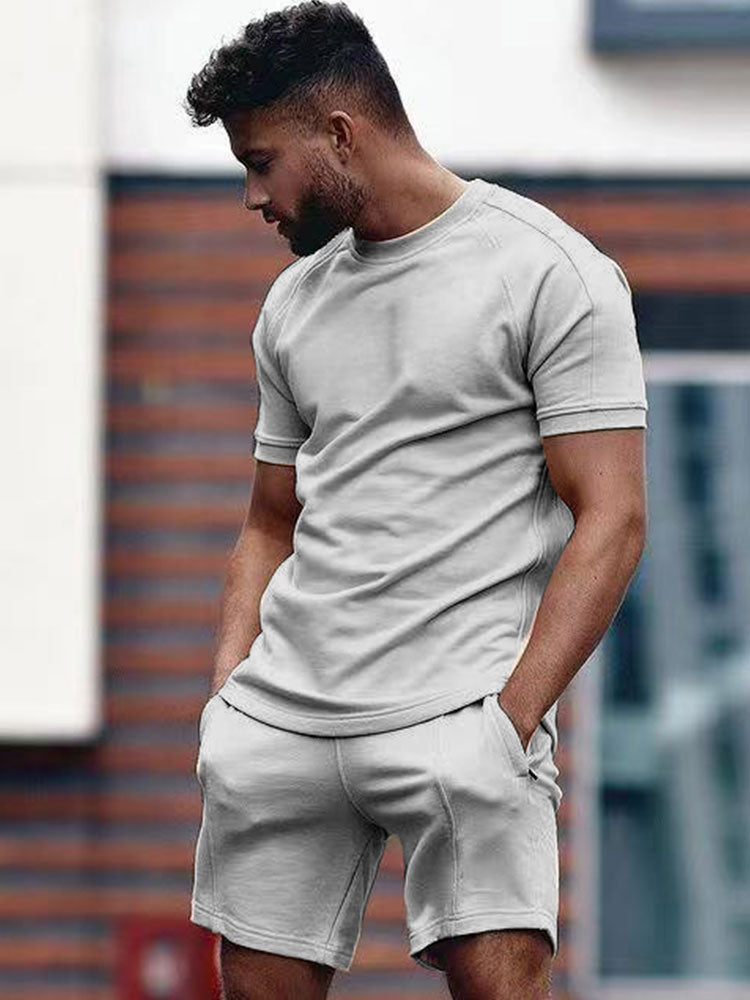 Ryden | Men's Essential Slim Fit T-Shirt & Shorts Set