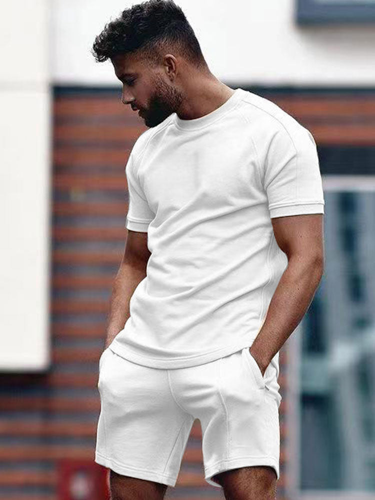 Ryden | Men's Essential Slim Fit T-Shirt & Shorts Set