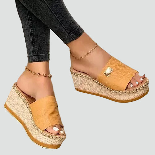 Bellaria | Orthopedic Espadrille Platform Wedges