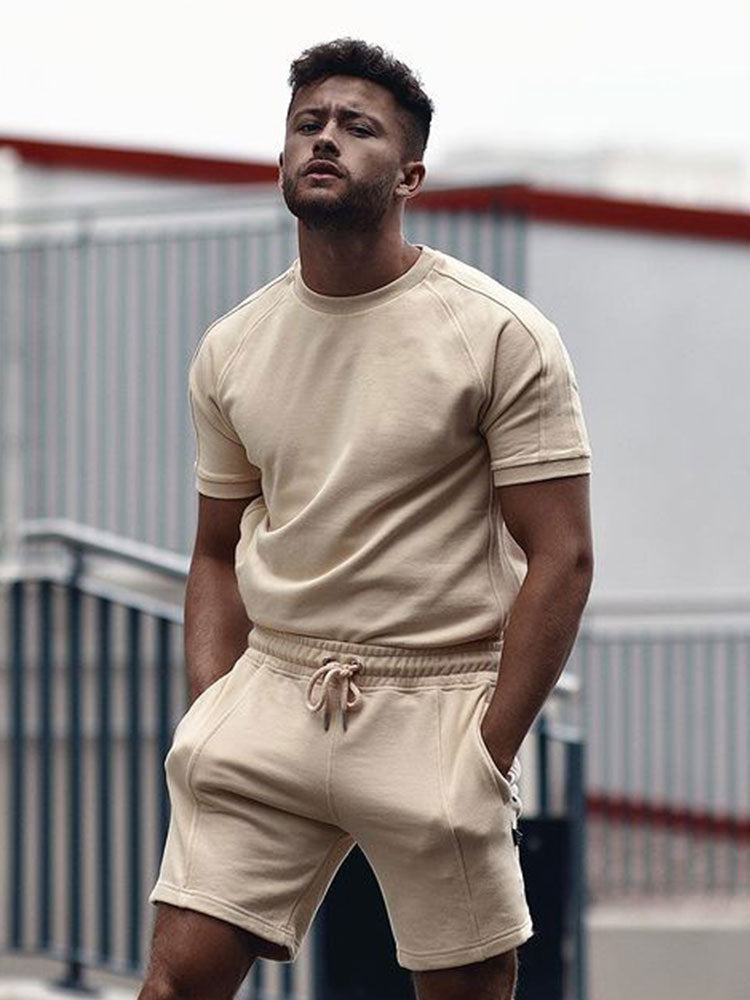 Ryden | Men's Essential Slim Fit T-Shirt & Shorts Set