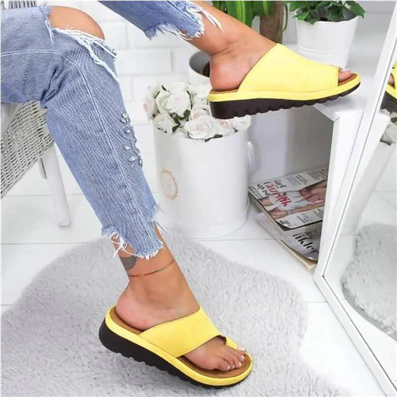 Thalassa | Elegant Orthopedic Platform Comfortable Sandals