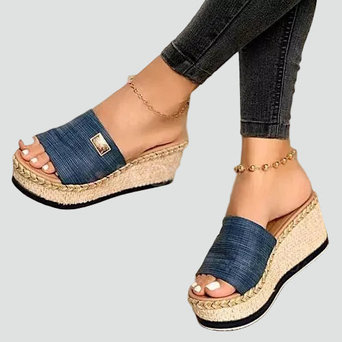 Bellaria | Orthopedic Espadrille Platform Wedges