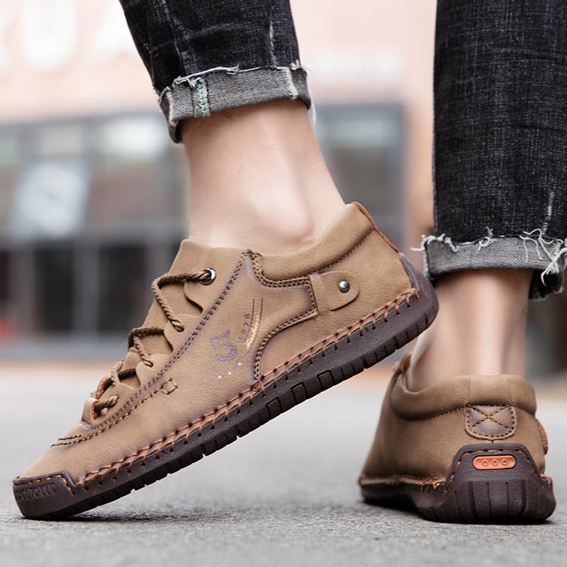 Bramwell | Men's Casual Leather Lace-Up Shoes