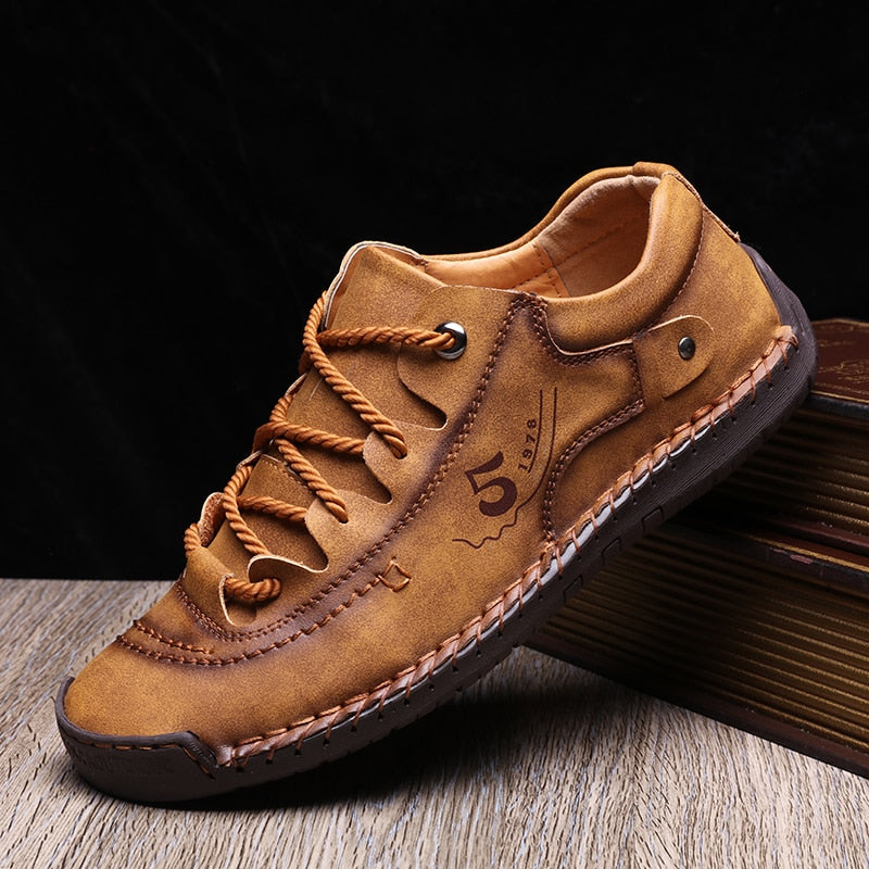Bramwell | Men's Casual Leather Lace-Up Shoes