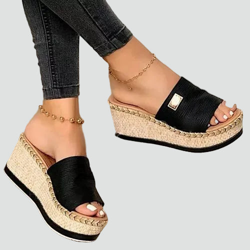 Bellaria | Orthopedic Espadrille Platform Wedges