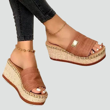 Bellaria | Orthopedic Espadrille Platform Wedges