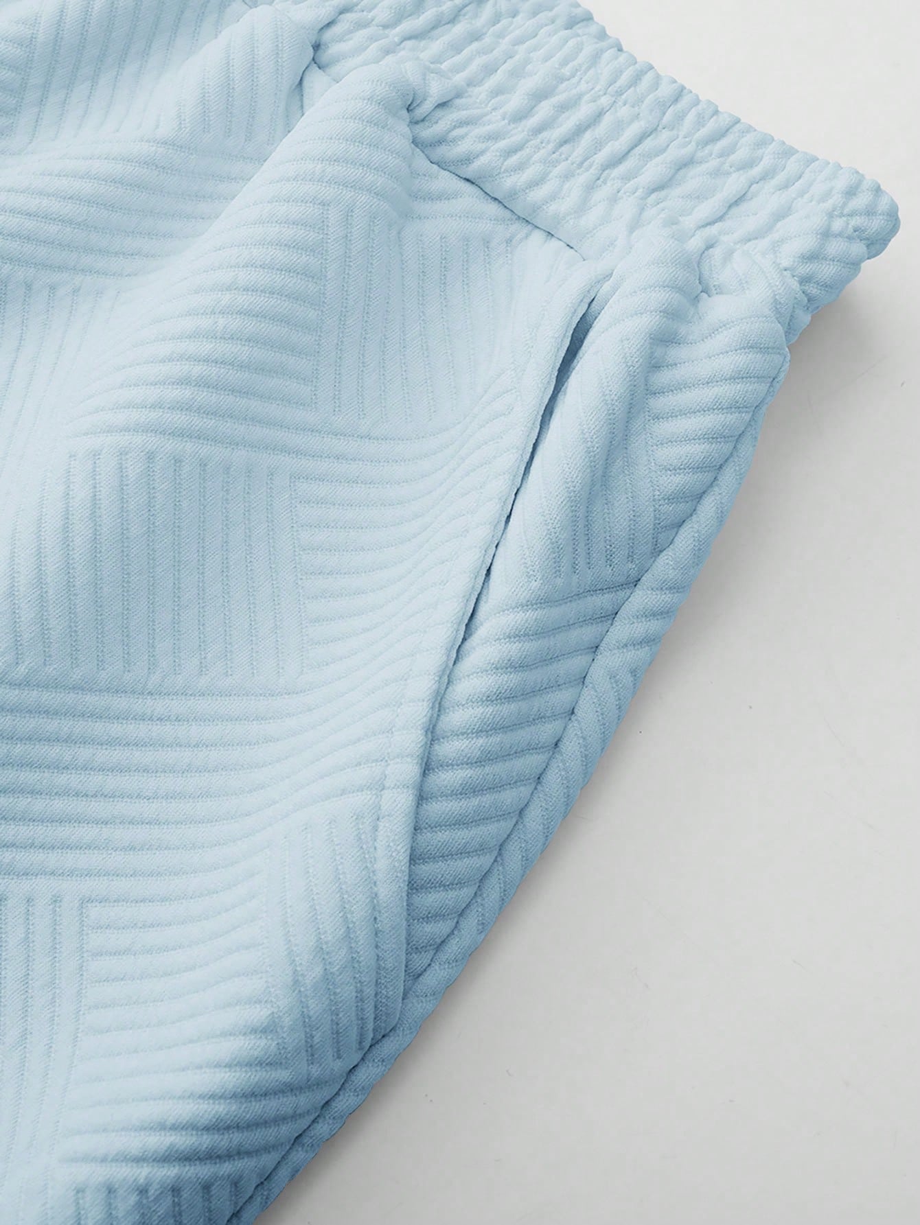 Brennan | Men's Casual Textured Two Piece Set