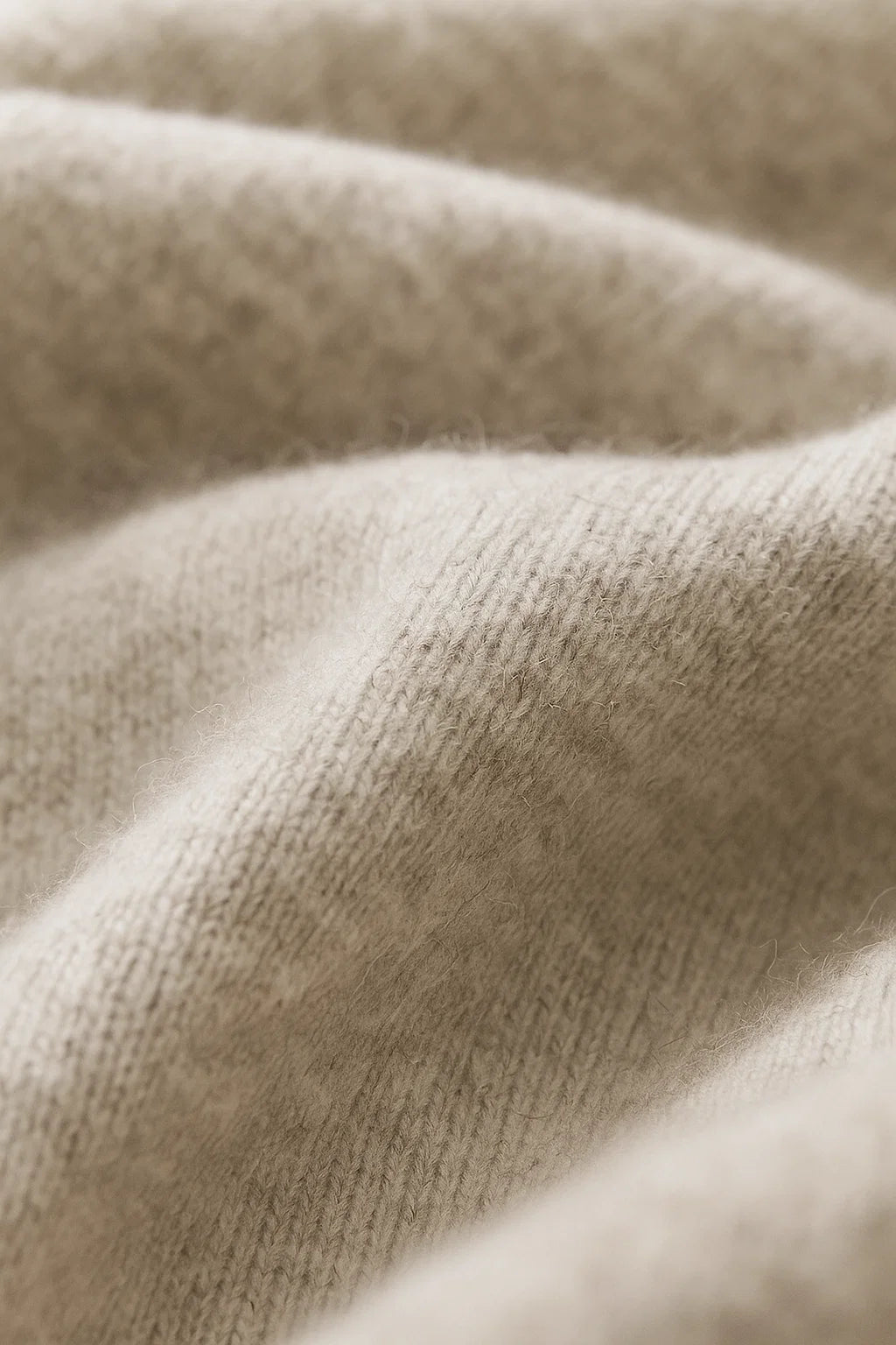 Men's Classic V-Neck Cardigan - Merino Wool Knitwear with Ribbed Cuffs