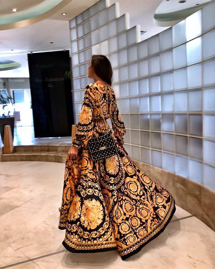 Georgia | Luxe Paisley Wrap Maxi Dress