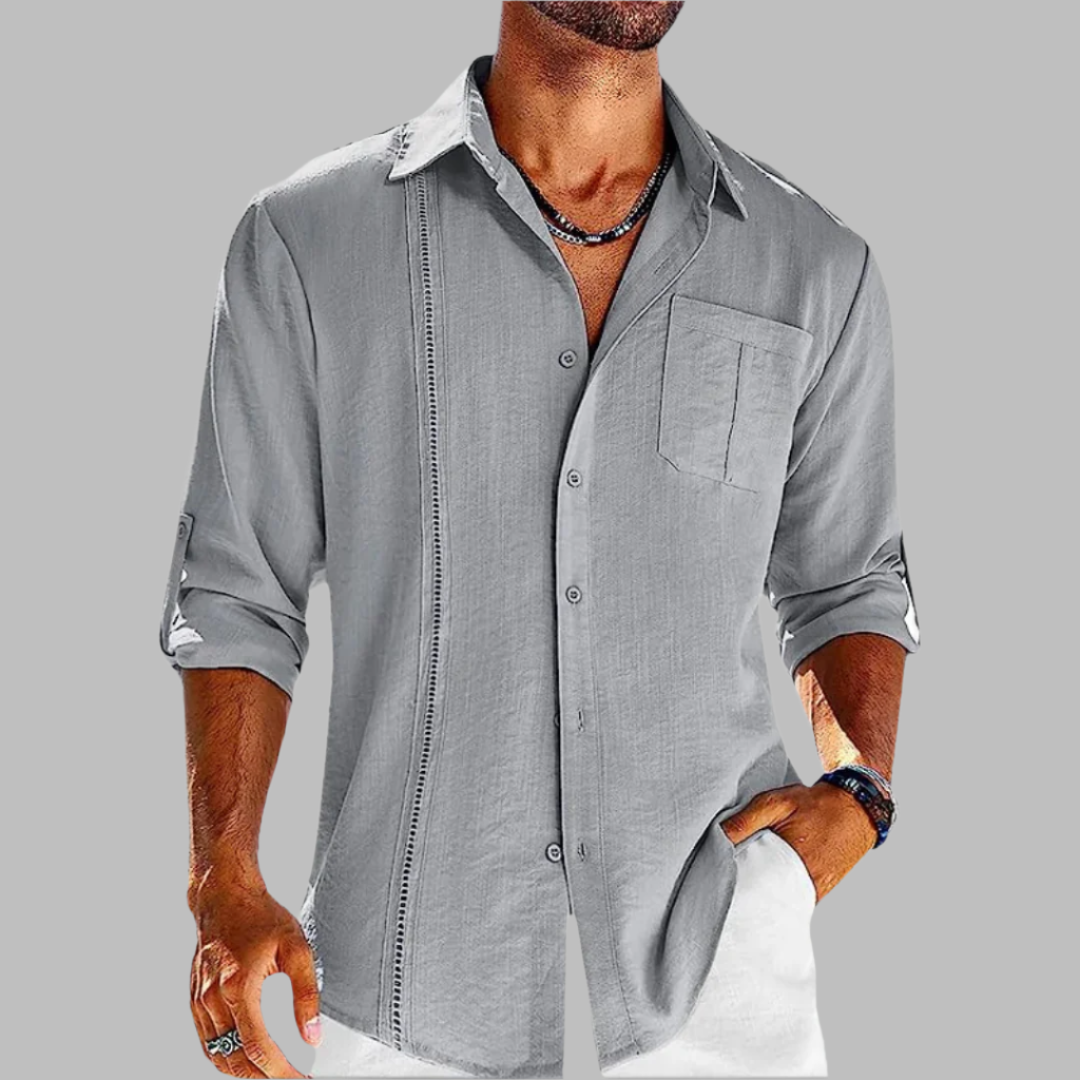 Thane | Men's Classic Cotton Business Casual Shirt