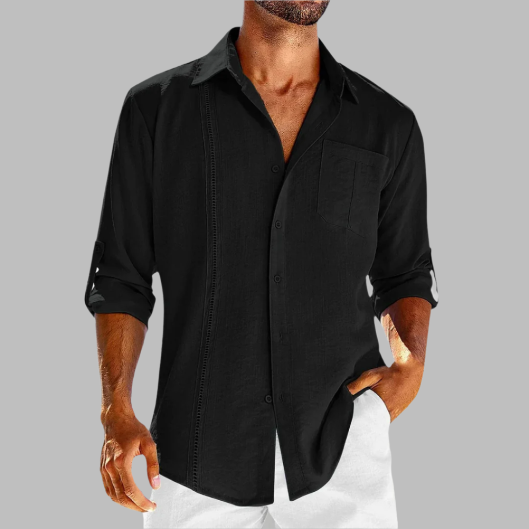 Thane | Men's Classic Cotton Business Casual Shirt