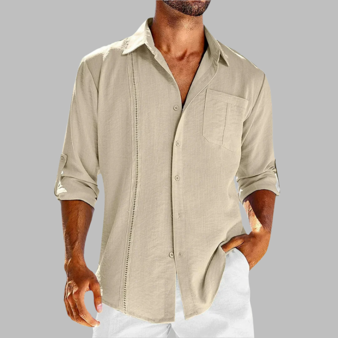 Thane | Men's Classic Cotton Business Casual Shirt