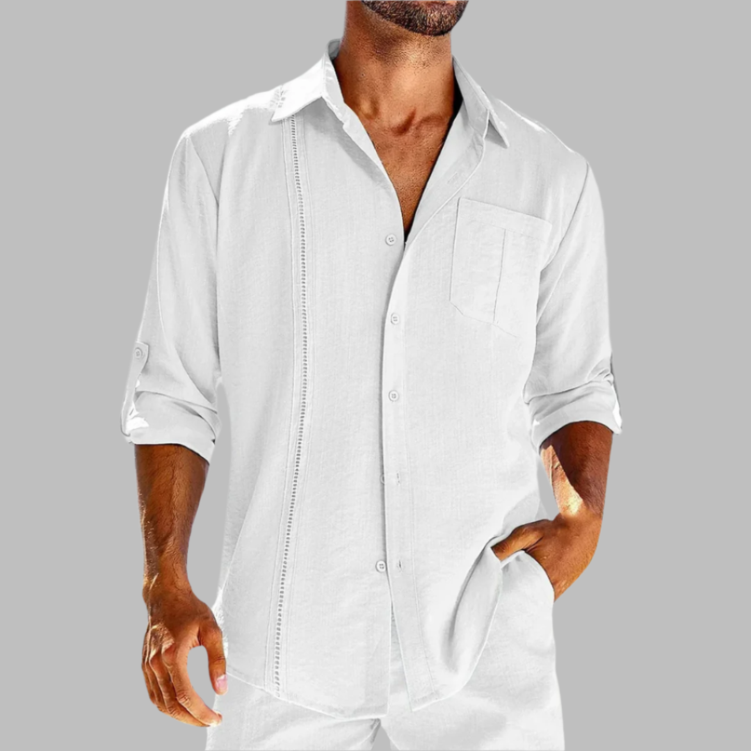 Thane | Men's Classic Cotton Business Casual Shirt