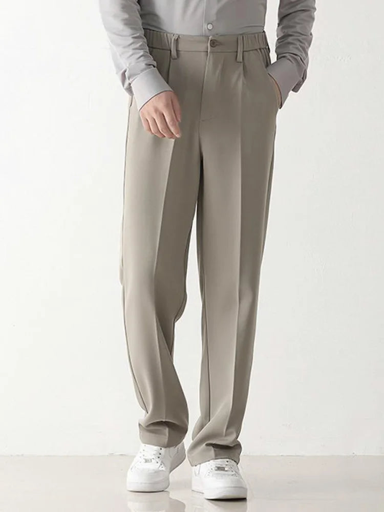 Tobias | Men's Classic Wide Leg Formal Trousers