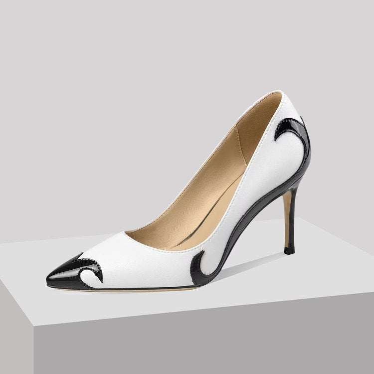 Calista | Abstract Swirl Stilettos Pointed Toe