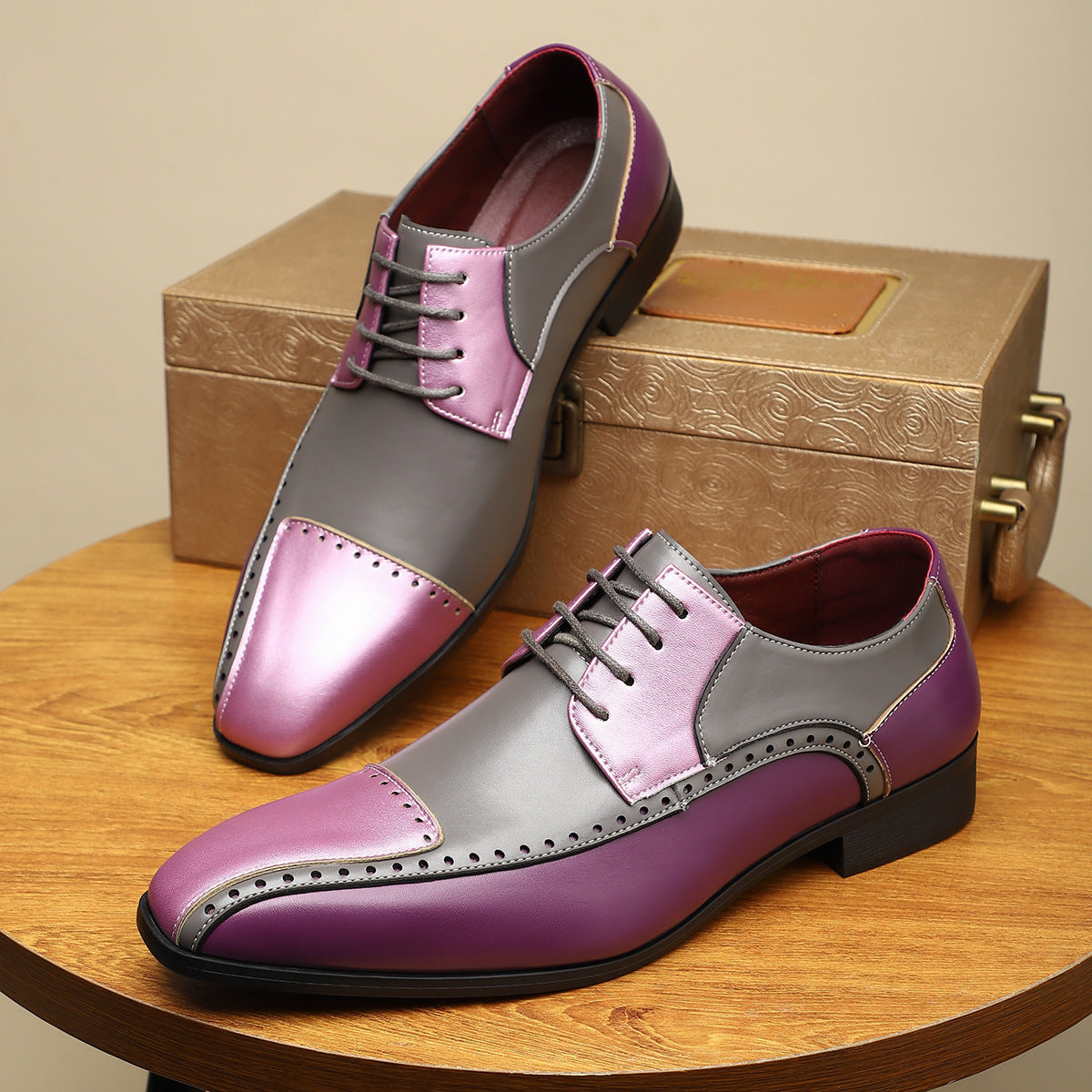 Aldric | Men's Leather Oxford Shoes Brogue