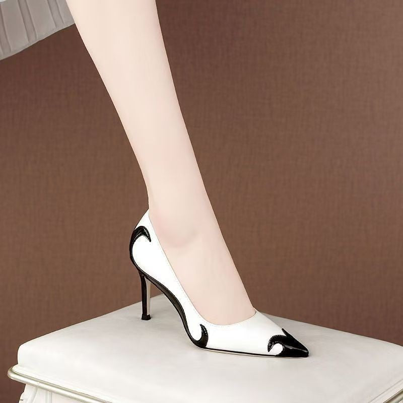 Calista | Abstract Swirl Stilettos Pointed Toe