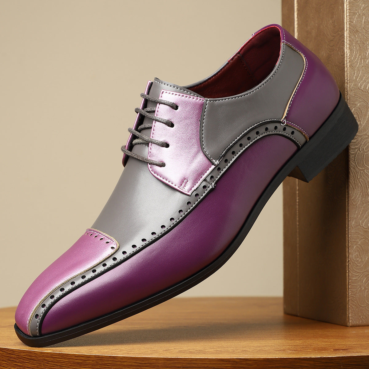 Aldric | Men's Leather Oxford Shoes Brogue