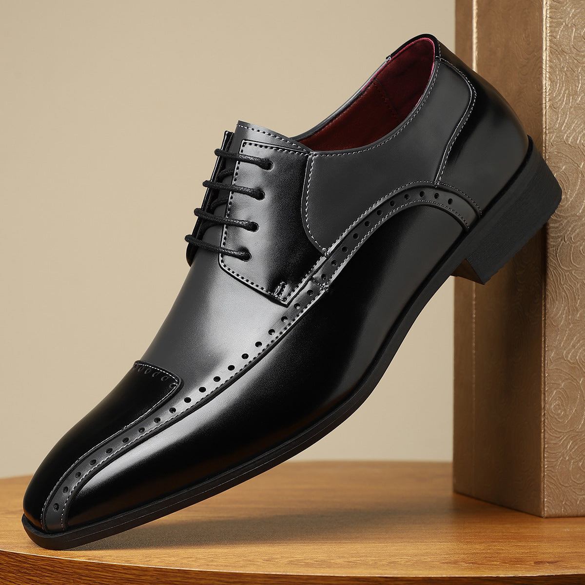 Aldric | Men's Leather Oxford Shoes Brogue