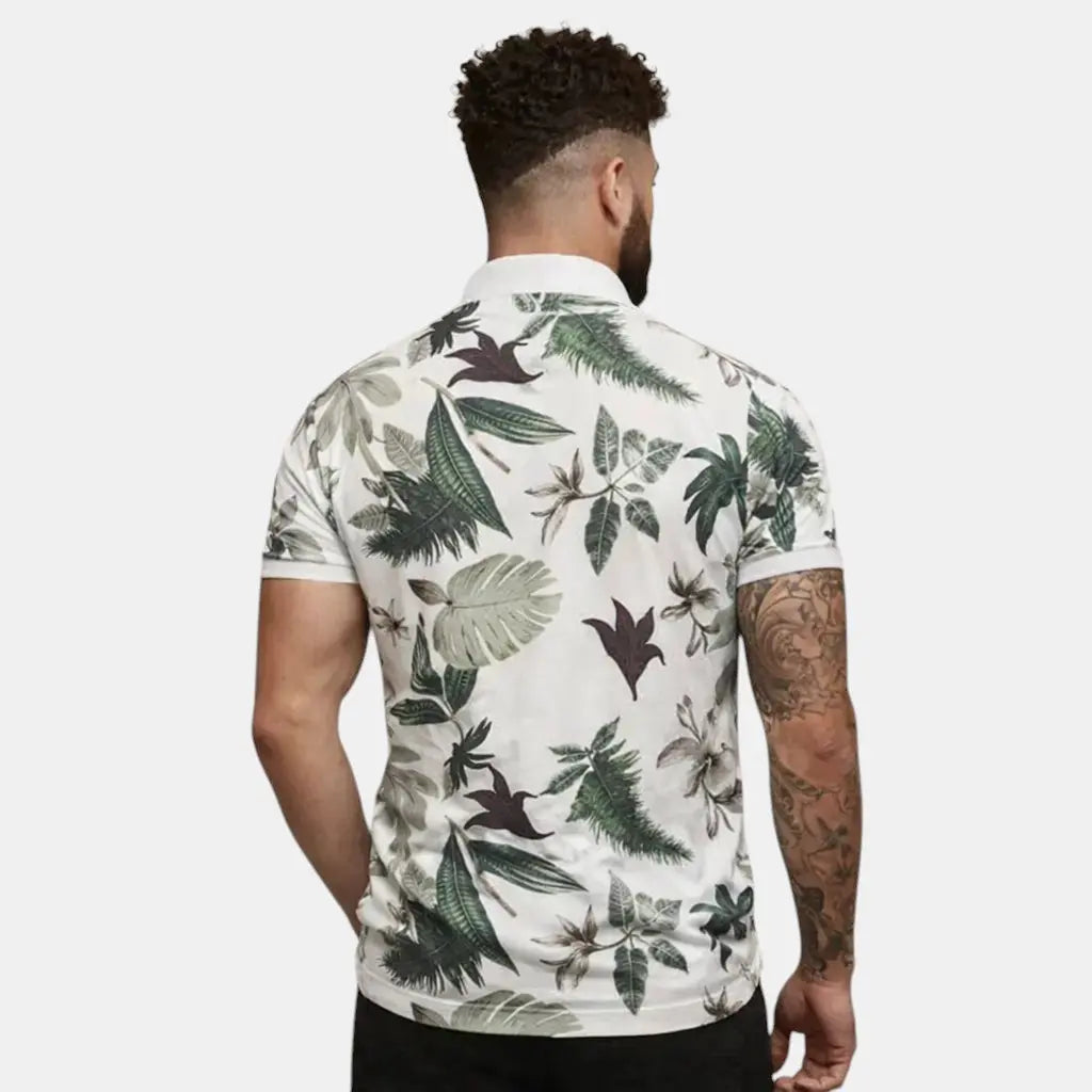 Cassian | Men's Classic Tropical Polo Clothing