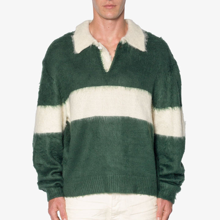 Men's Striped Knit Sweater