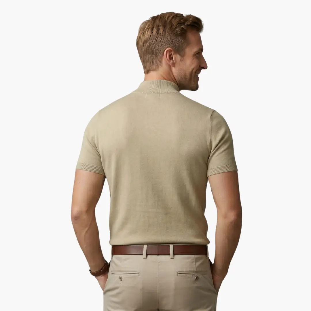 Keston | Men's Classic Turtleneck T-Shirt