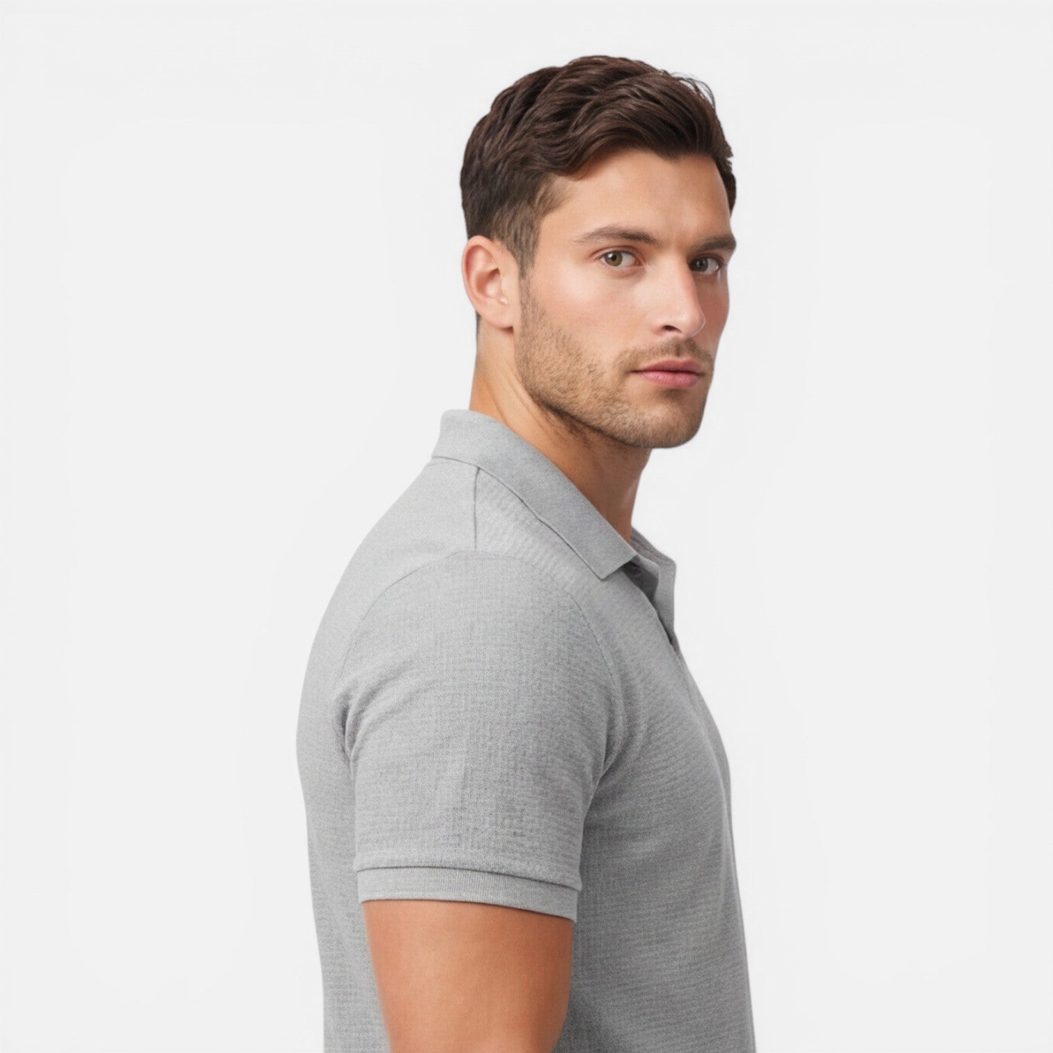Kieran | Men's Two-Piece Set Polo Drawstring Short Set