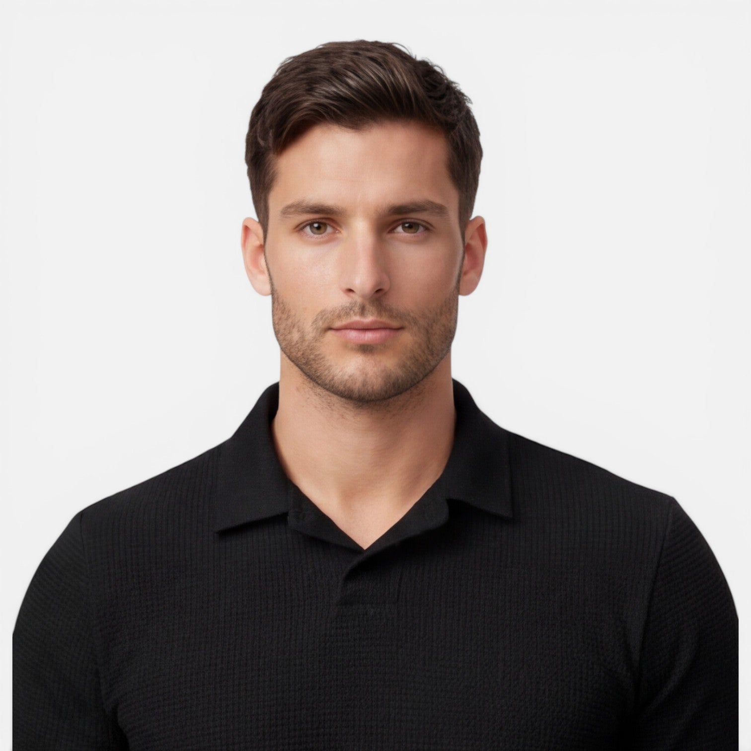 Kieran | Men's Two-Piece Set Polo Drawstring Short Set
