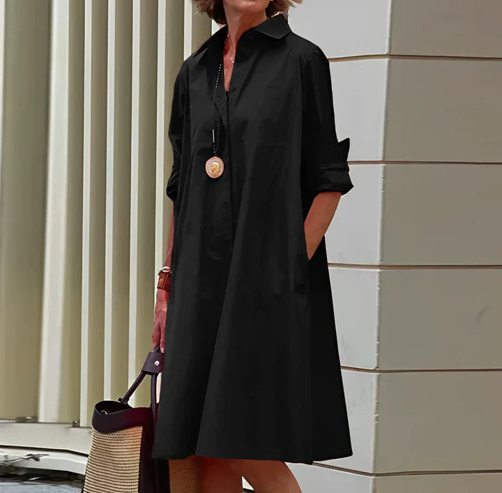 Claribel | Classic Polo Midi Dress