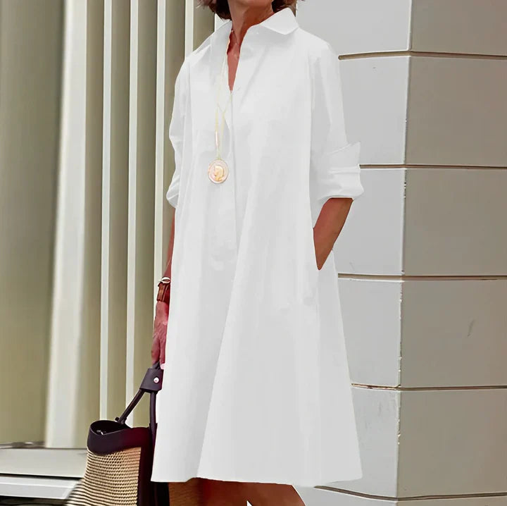 Claribel | Classic Polo Midi Dress