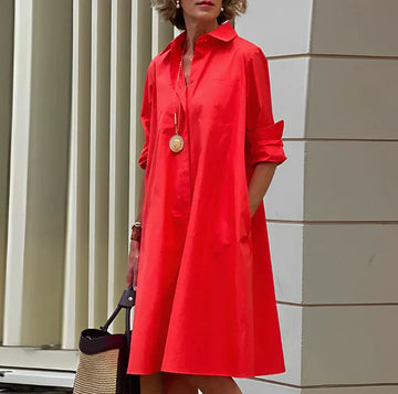 Claribel | Classic Polo Midi Dress