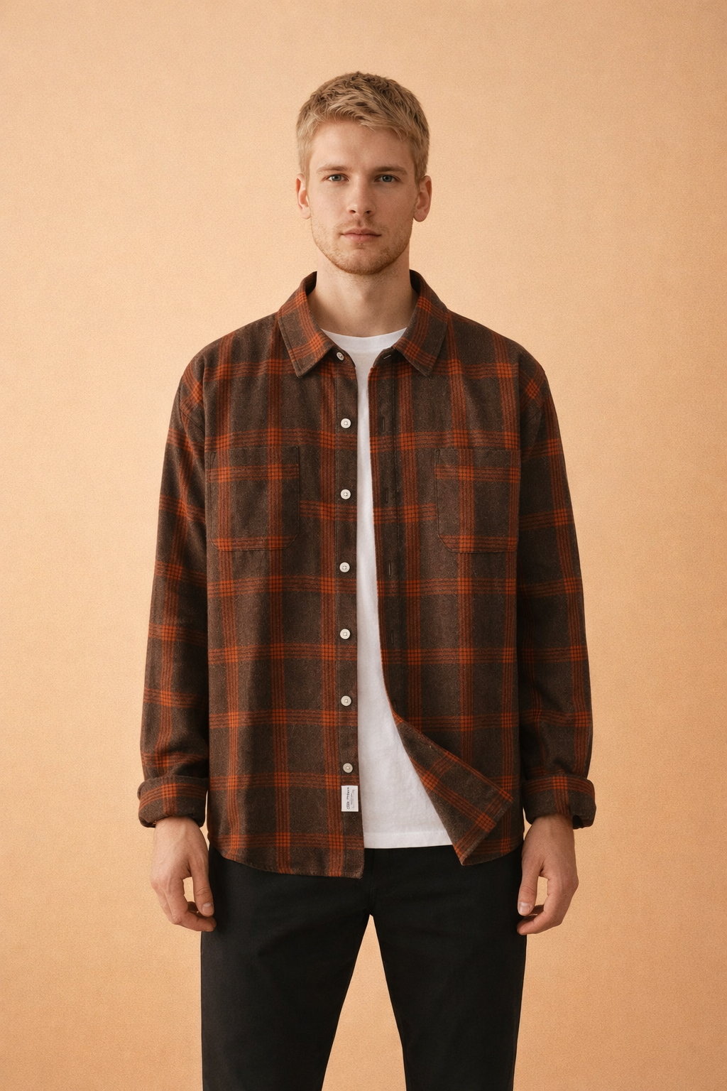 Caspian | Men's Classic Checkered Button Down Shirt