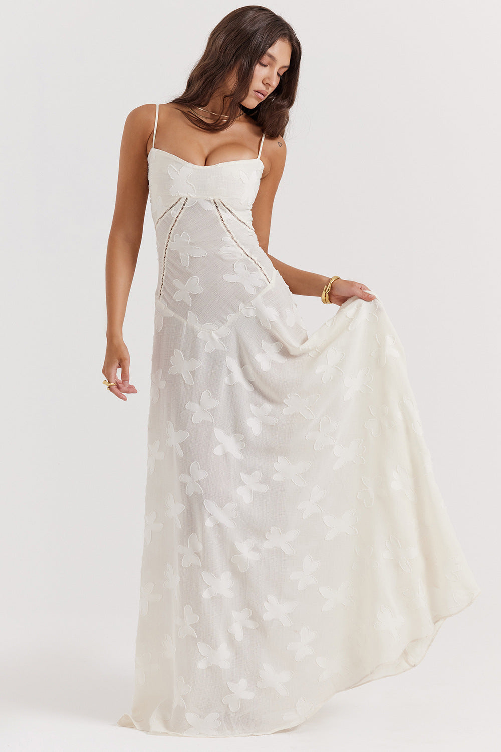 Luna | Elegant Satin Formal Maxi Dress