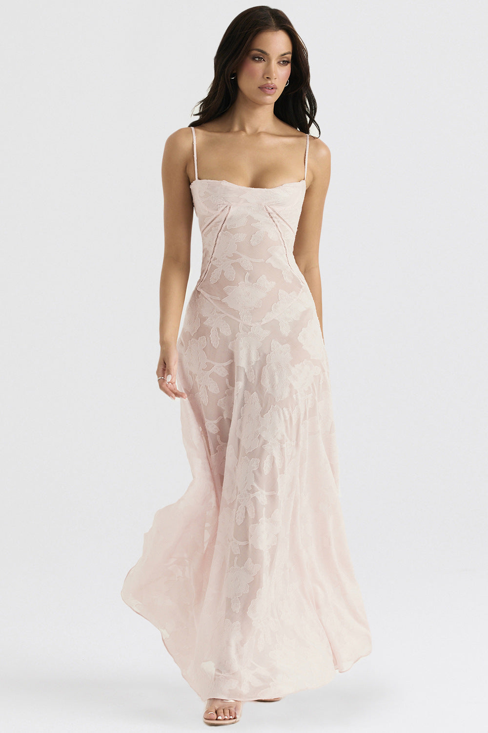 Luna | Elegant Satin Formal Maxi Dress