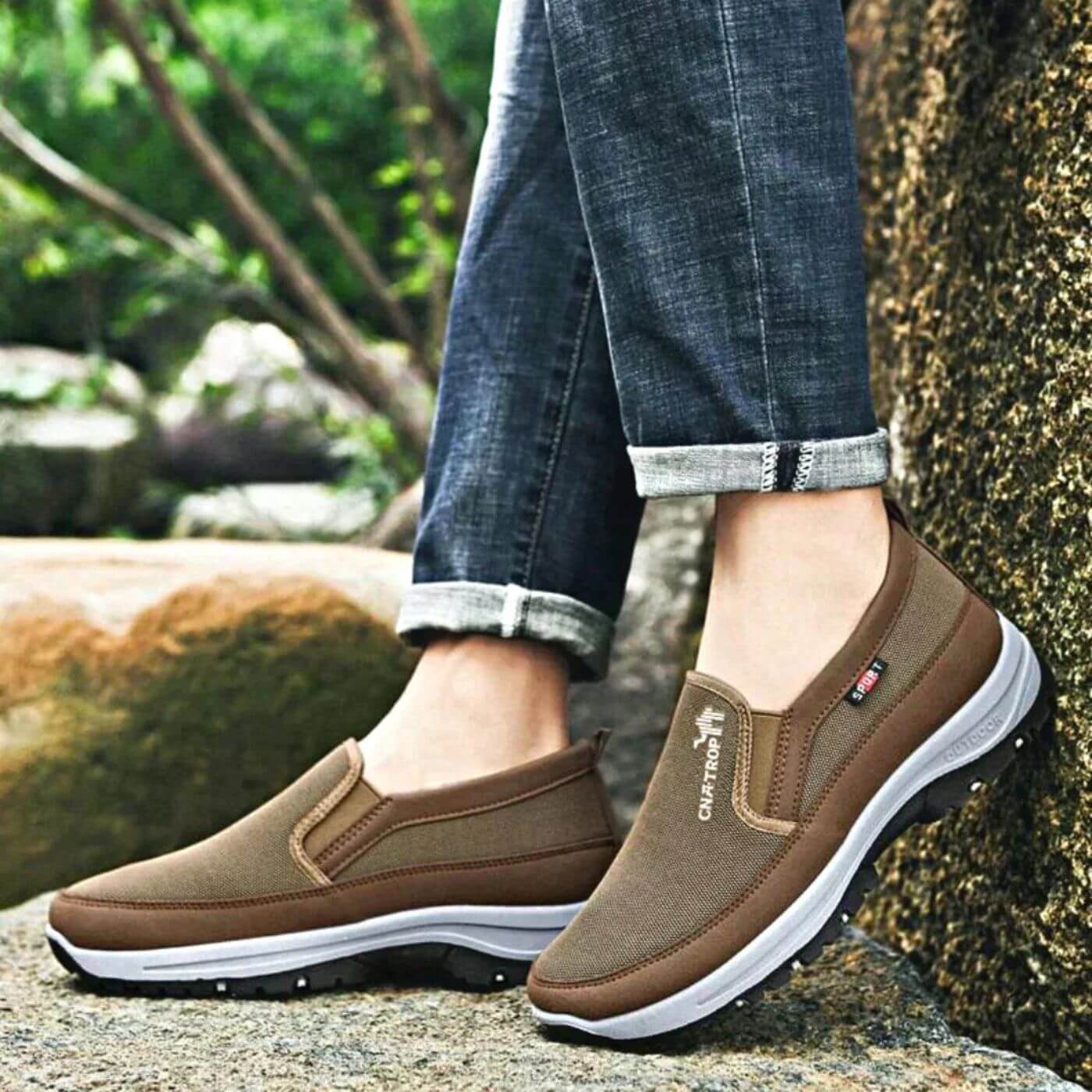 Kieran | Men's Canvas Sneakers Slip-On