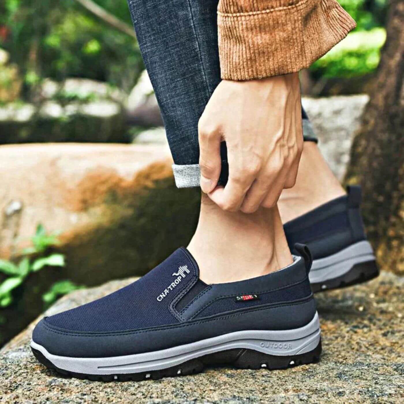 Kieran | Men's Canvas Sneakers Slip-On