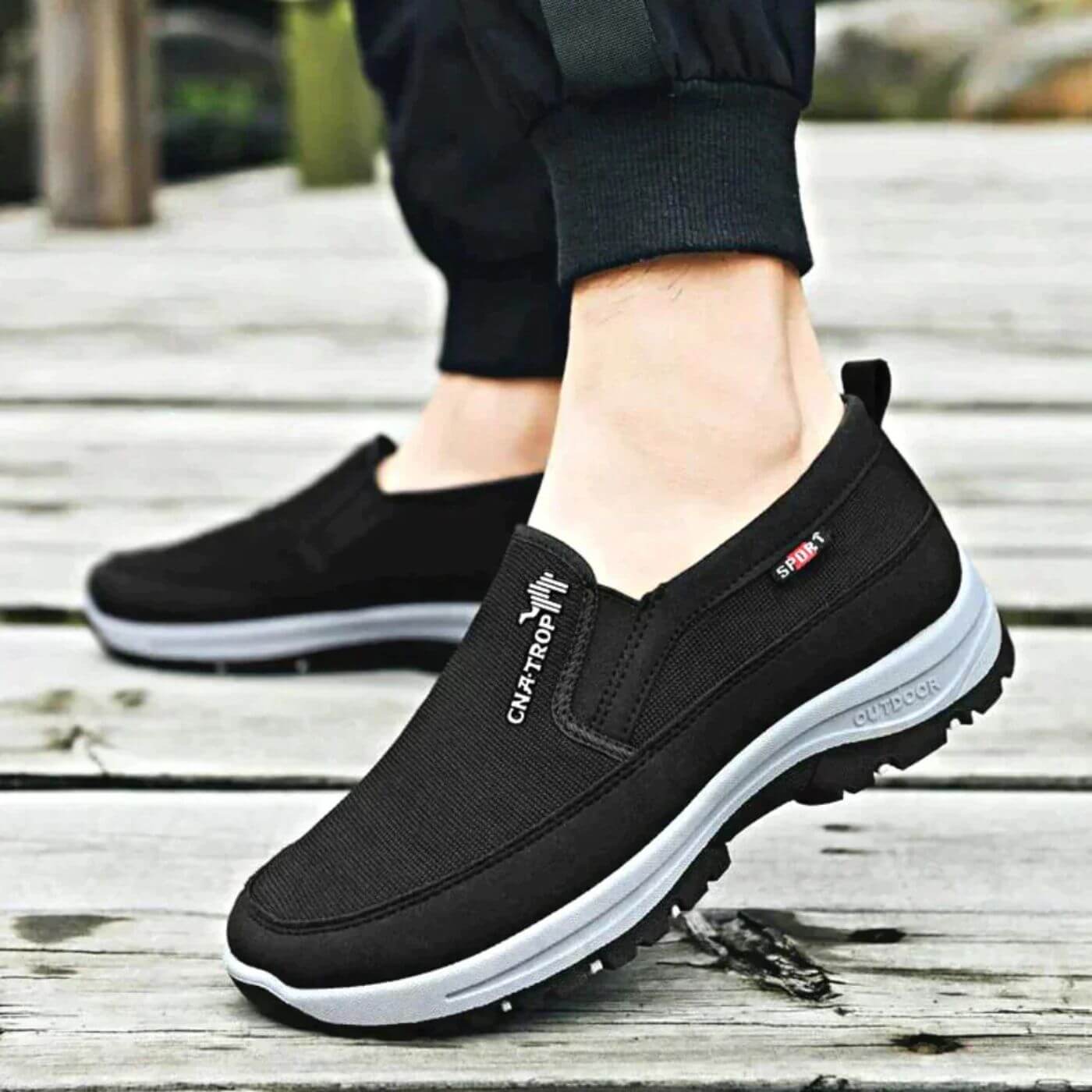 Kieran | Men's Canvas Sneakers Slip-On