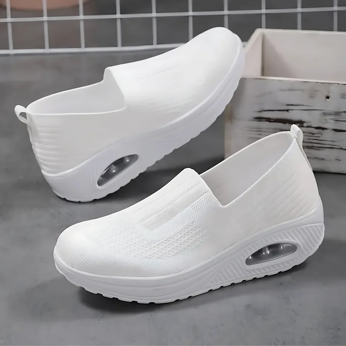 Cordelia | Knitted Slip-On Orthopedic Sneakers