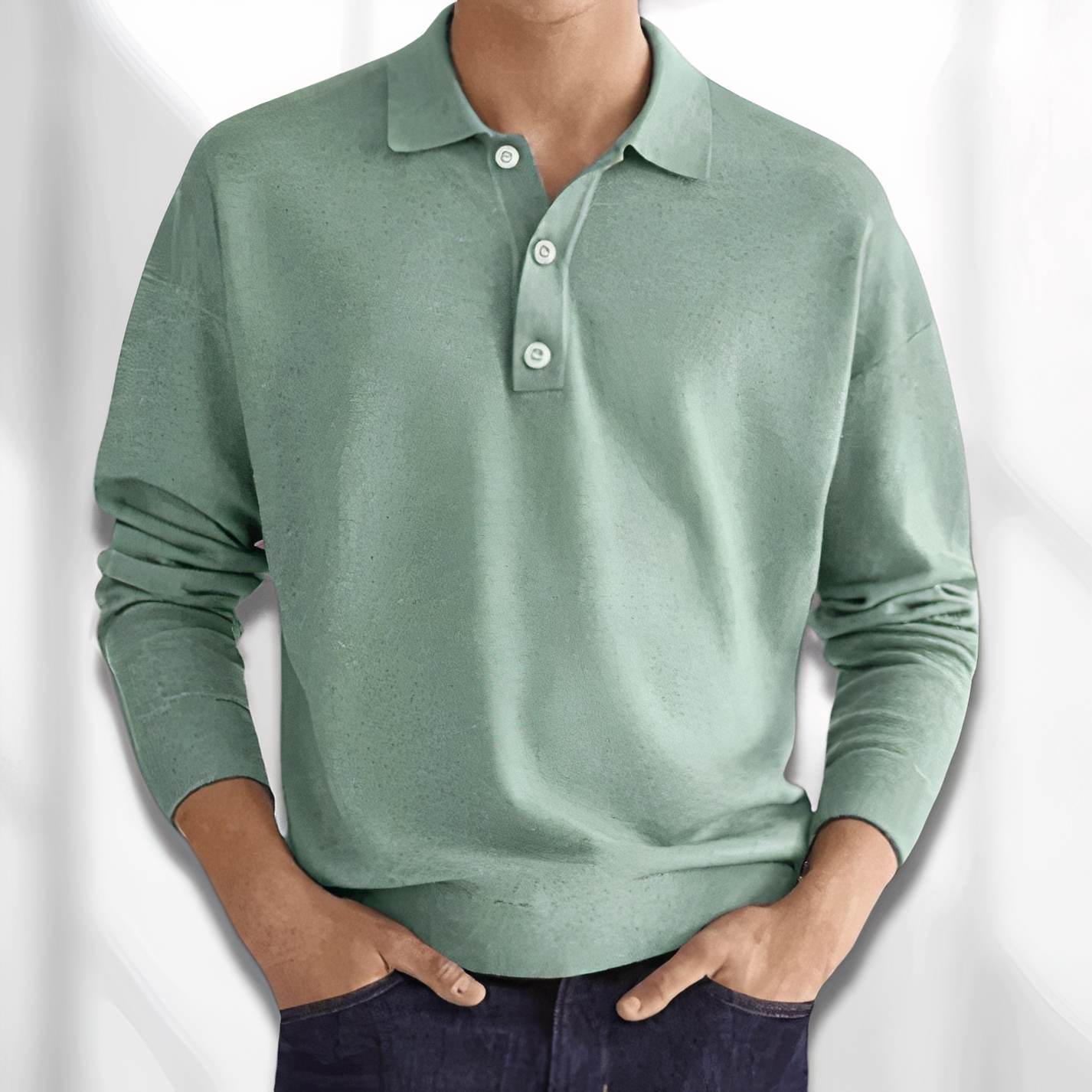 Rowan | Men's Classic Long Sleeve Polo