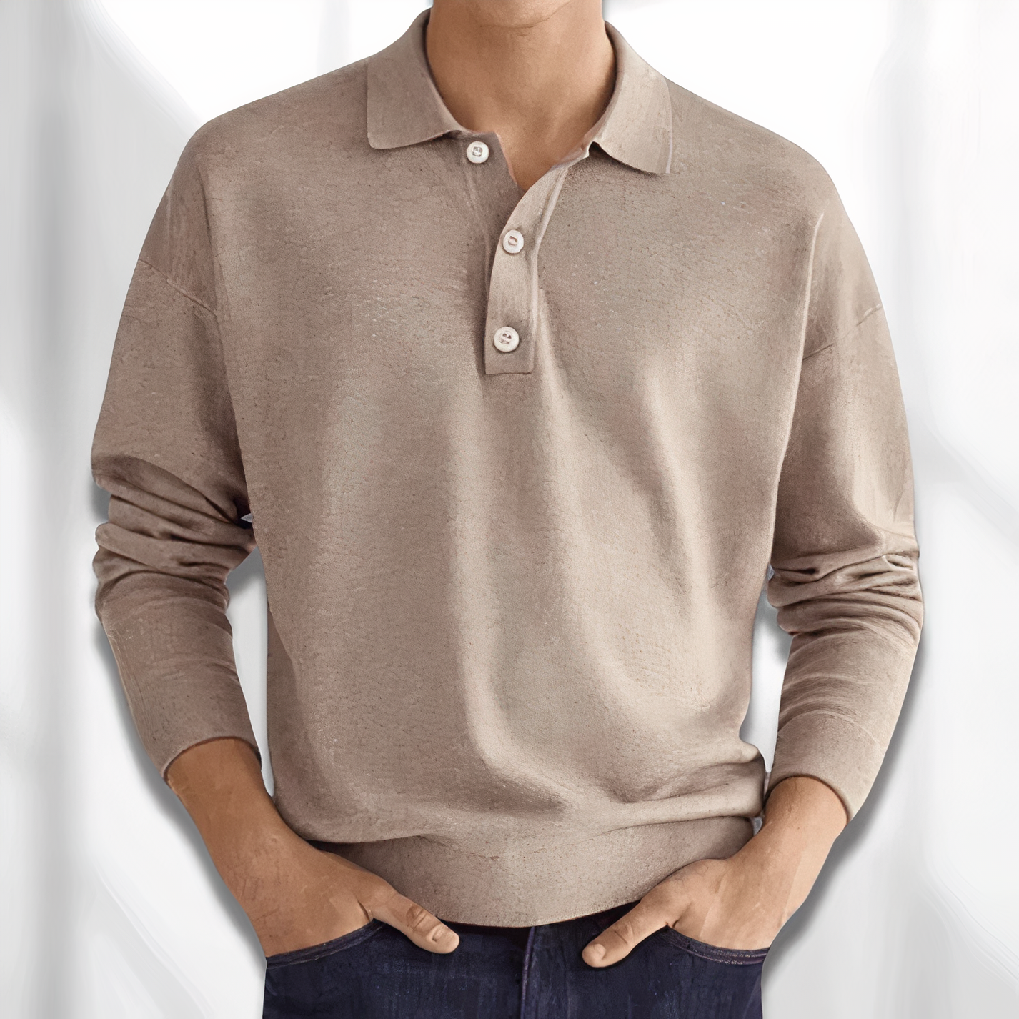 Rowan | Men's Classic Long Sleeve Polo