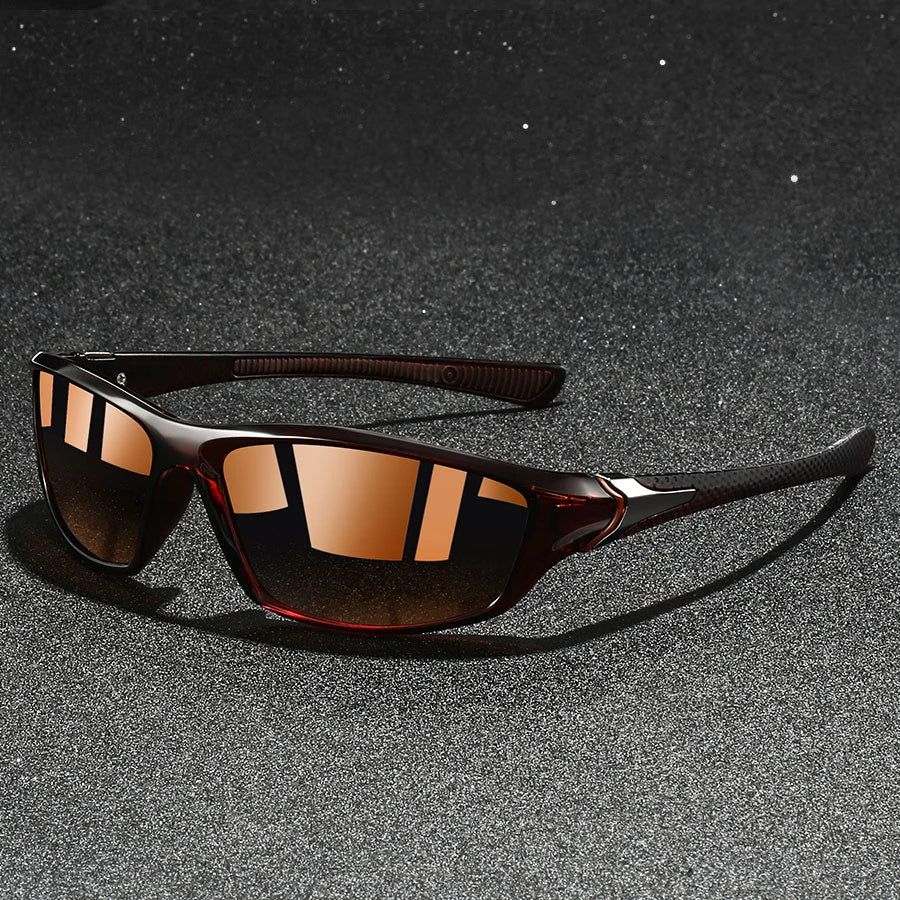Men’s Sport Sunglasses – Lightweight Frame with Wraparound Design
