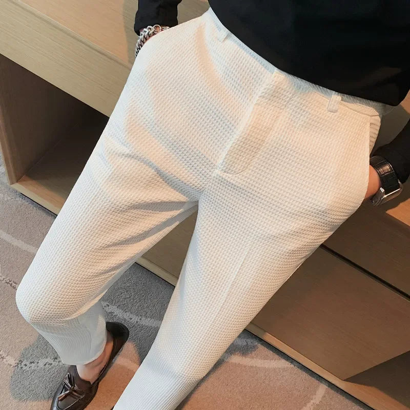 Hawthorne | Men's Slim Fit Textured Chinos