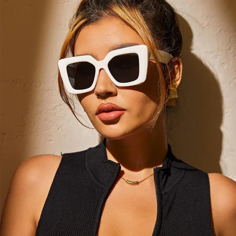 Women’s Classic Sunglasses - Timeless Design with Durable Frame and Dark Lenses